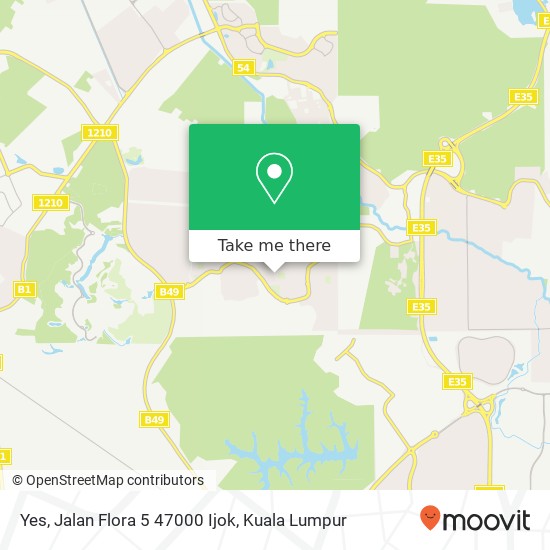 Yes, Jalan Flora 5 47000 Ijok map