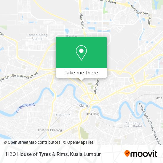 H2O House of Tyres & Rims map