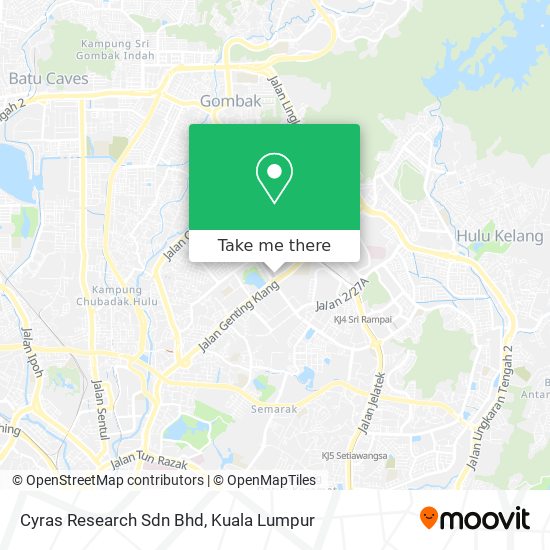 Cyras Research Sdn Bhd map