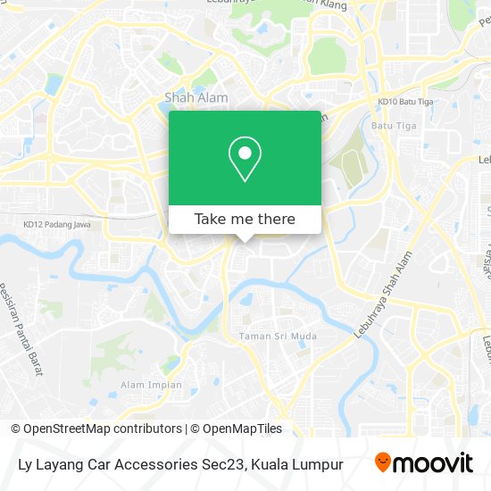 Ly Layang Car Accessories Sec23 map