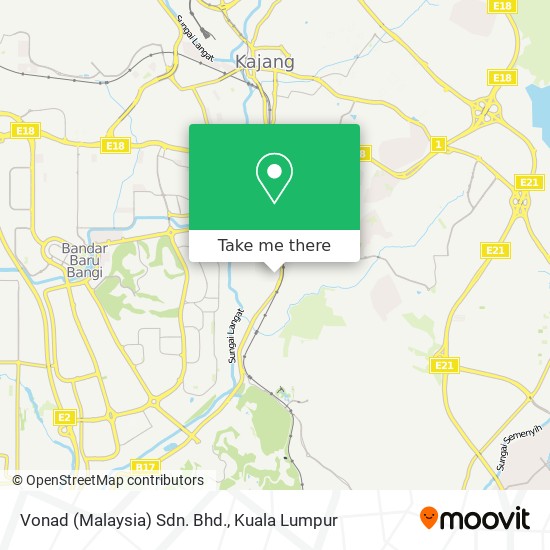 Vonad (Malaysia) Sdn. Bhd. map