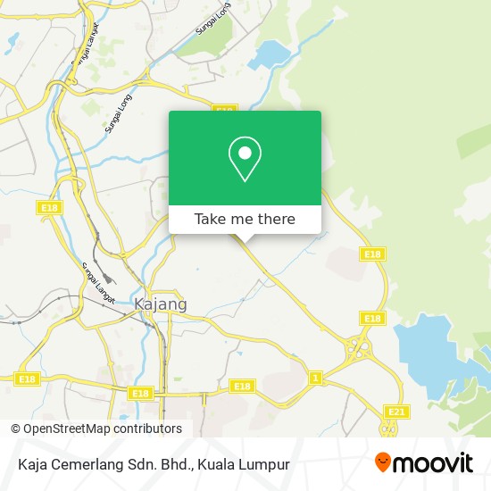 Kaja Cemerlang Sdn. Bhd. map