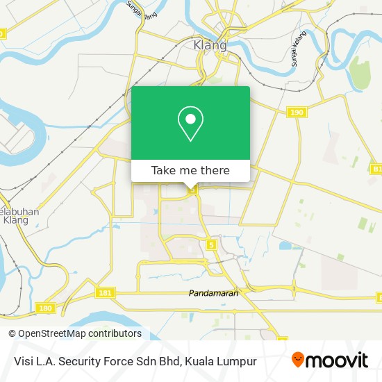 How To Get To Visi L A Security Force Sdn Bhd In Klang By Bus Or Train
