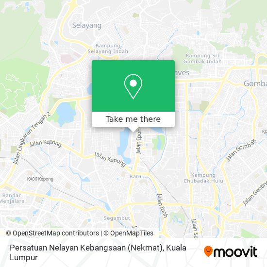 Persatuan Nelayan Kebangsaan (Nekmat) map