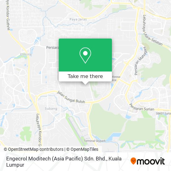 Engecrol Moditech (Asia Pacific) Sdn. Bhd. map