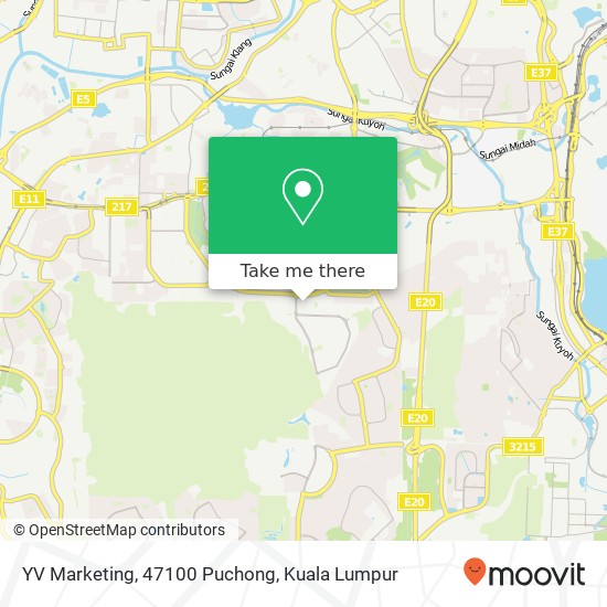 YV Marketing, 47100 Puchong map