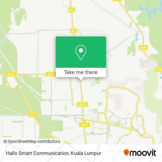 Hallo Smart Communication map