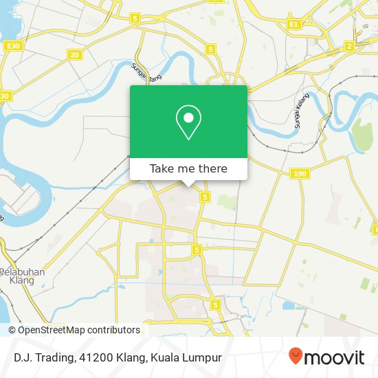 Peta D.J. Trading, 41200 Klang