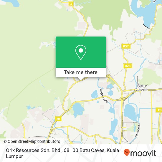 Orix Resources Sdn. Bhd., 68100 Batu Caves map