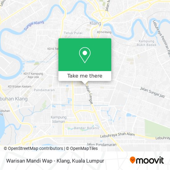 Peta Warisan Mandi Wap - Klang