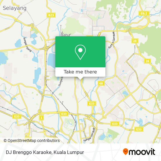 Peta DJ Brenggo Karaoke