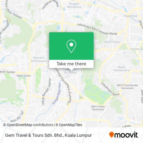 Gem Travel & Tours Sdn. Bhd. map