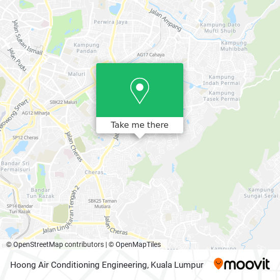 Hoong Air Conditioning Engineering map