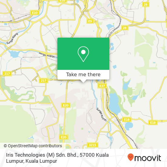 Iris Technologies (M) Sdn. Bhd., 57000 Kuala Lumpur map