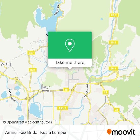Amirul Faiz Bridal map