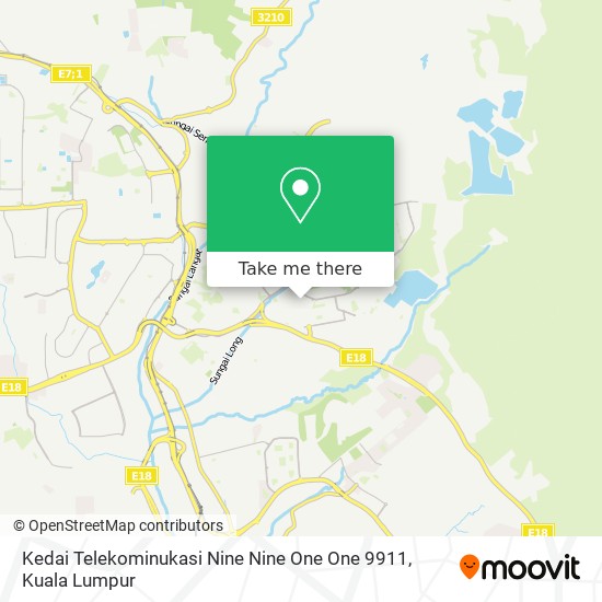 Kedai Telekominukasi Nine Nine One One 9911 map