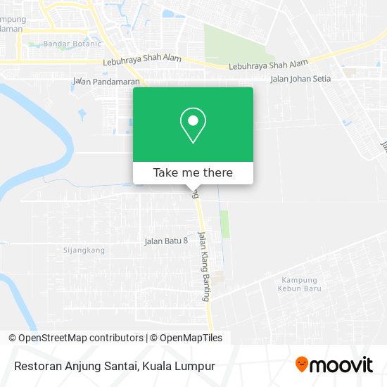 Peta Restoran Anjung Santai