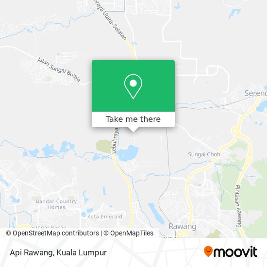 Api Rawang map