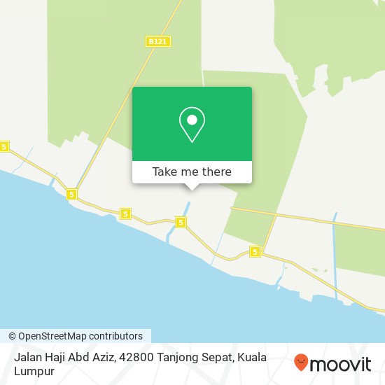 Jalan Haji Abd Aziz, 42800 Tanjong Sepat map