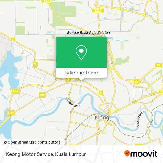 Keong Motor Service map