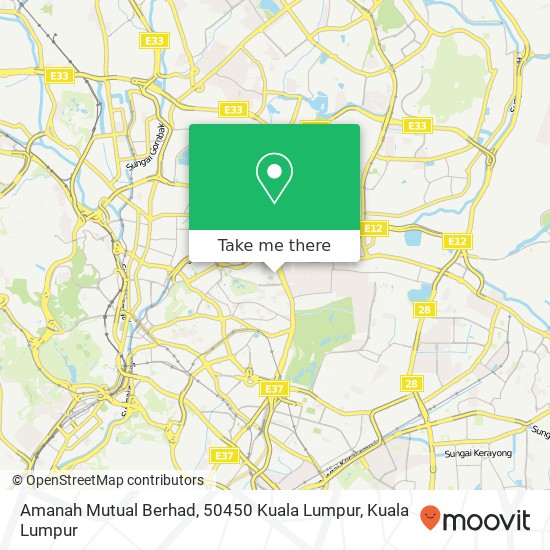 Peta Amanah Mutual Berhad, 50450 Kuala Lumpur