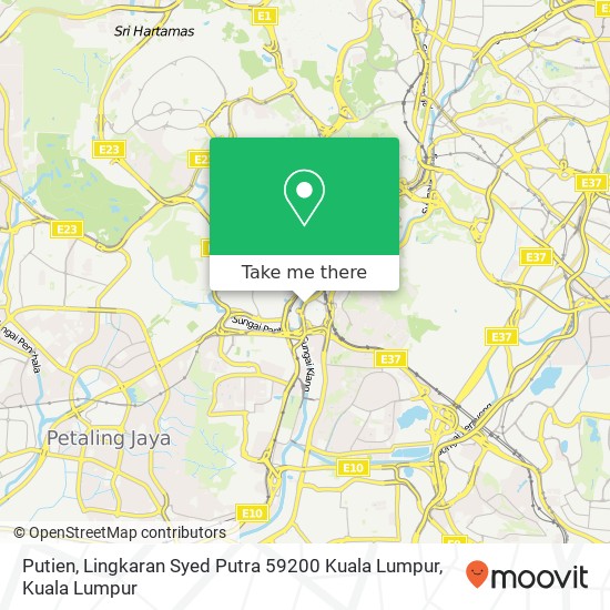 Putien, Lingkaran Syed Putra 59200 Kuala Lumpur map