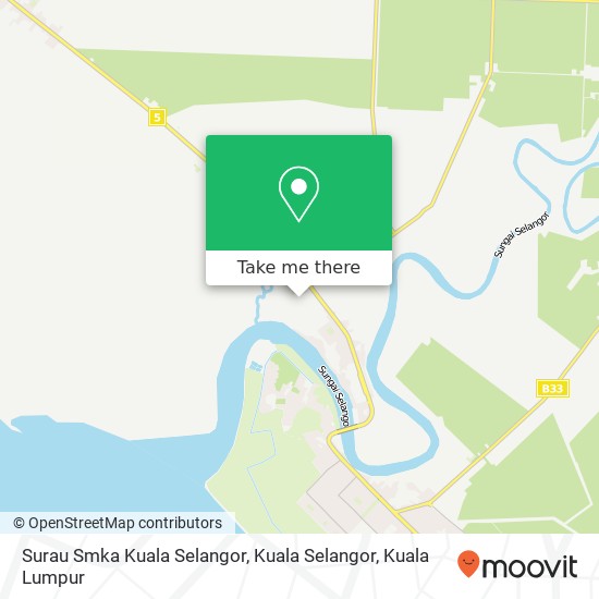 Surau Smka Kuala Selangor, Kuala Selangor map
