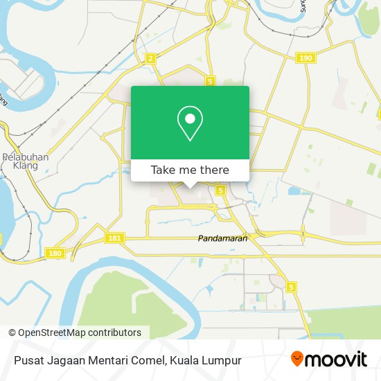 Pusat Jagaan Mentari Comel map