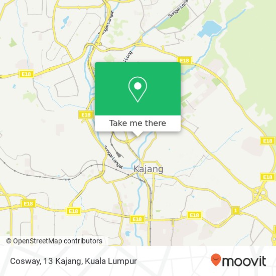 Cosway, 13 Kajang map