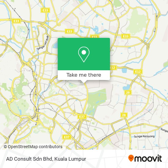 AD Consult Sdn Bhd map