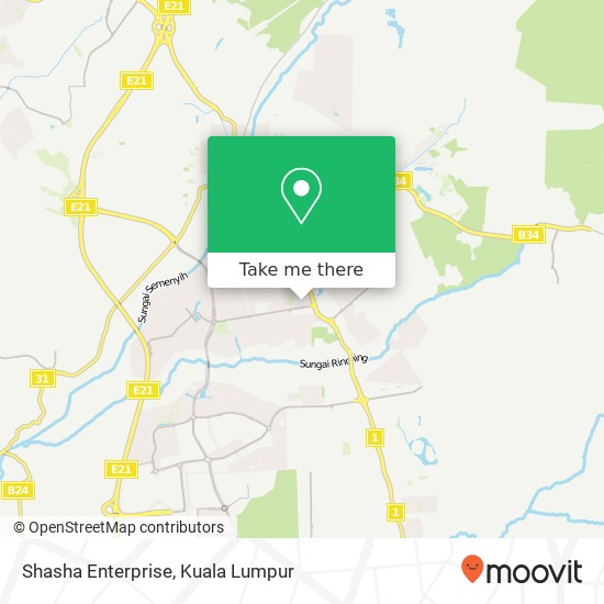 Shasha Enterprise map