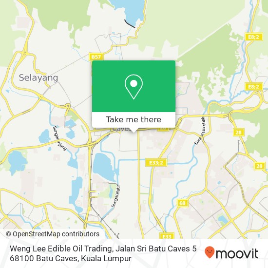 Weng Lee Edible Oil Trading, Jalan Sri Batu Caves 5 68100 Batu Caves map