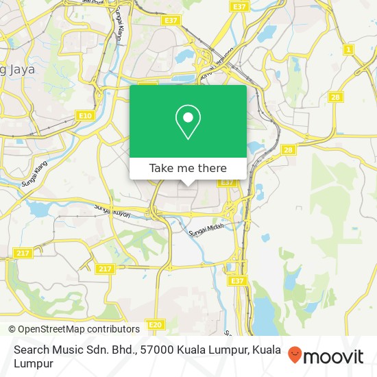 Search Music Sdn. Bhd., 57000 Kuala Lumpur map