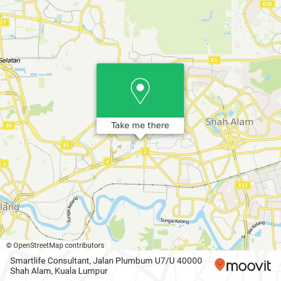 Smartlife Consultant, Jalan Plumbum U7 / U 40000 Shah Alam map