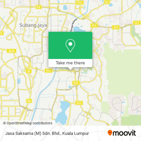 Jasa Saksama (M) Sdn. Bhd. map