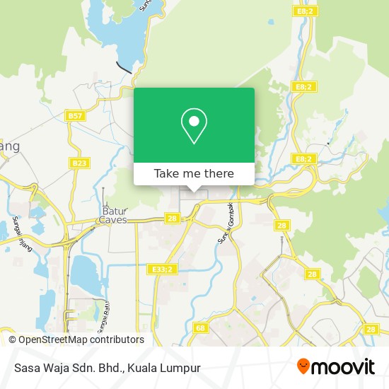 Sasa Waja Sdn. Bhd. map