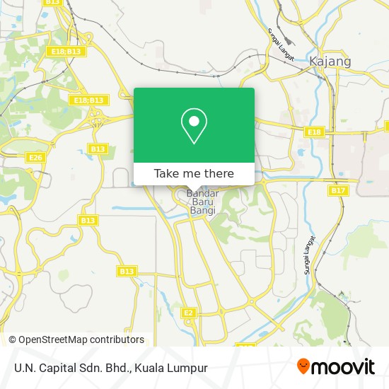 U.N. Capital Sdn. Bhd. map