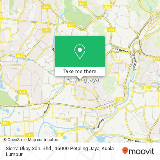 Sierra Ukay Sdn. Bhd., 46000 Petaling Jaya map