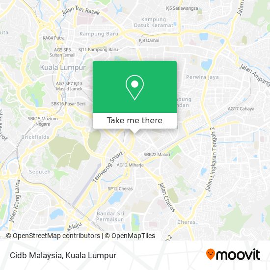 Cidb Malaysia map