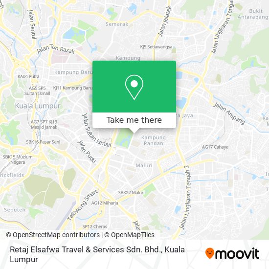 Retaj Elsafwa Travel & Services Sdn. Bhd. map