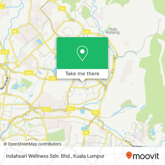 Indahsari Wellness Sdn. Bhd. map