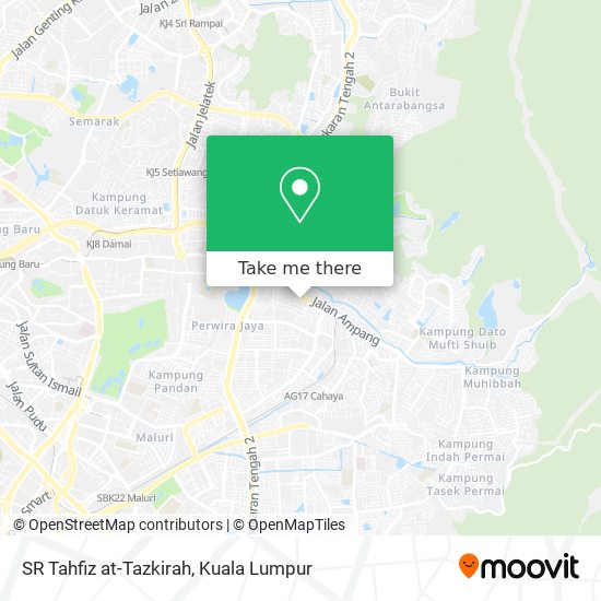 SR Tahfiz at-Tazkirah map