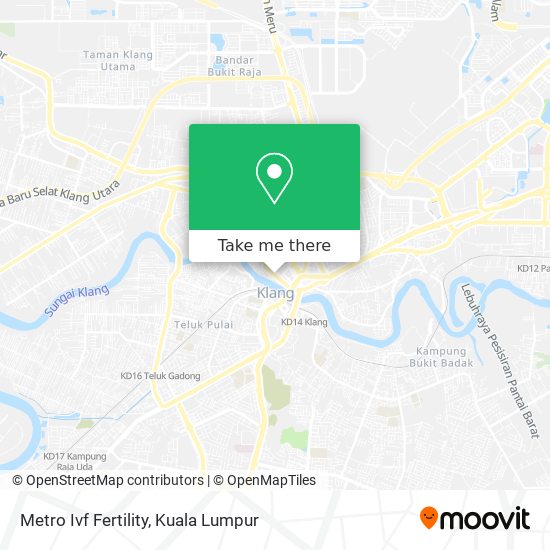 Metro Ivf Fertility map