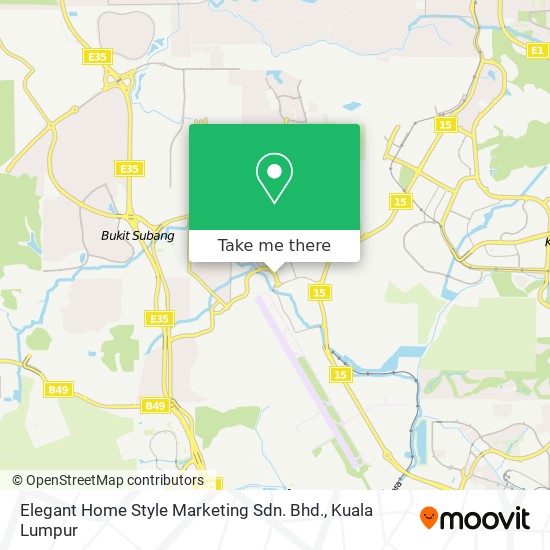 Elegant Home Style Marketing Sdn. Bhd. map