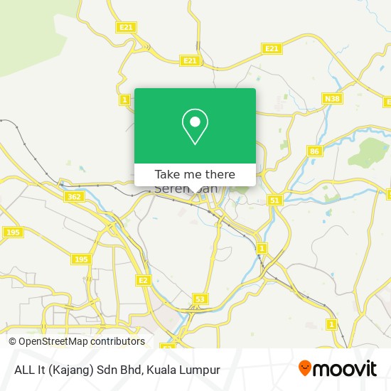 ALL It (Kajang) Sdn Bhd map