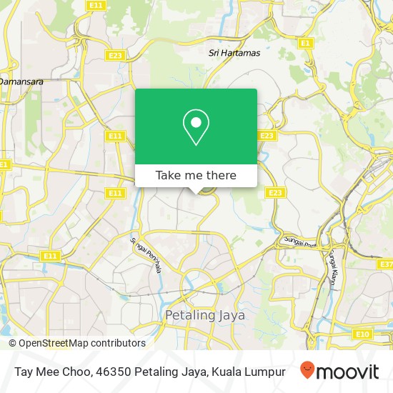 Peta Tay Mee Choo, 46350 Petaling Jaya