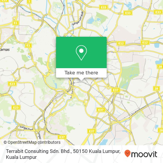 Terrabit Consulting Sdn. Bhd., 50150 Kuala Lumpur map