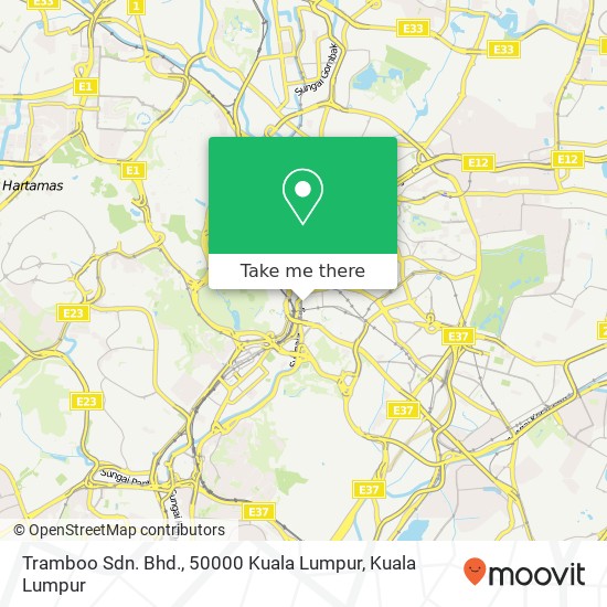 Tramboo Sdn. Bhd., 50000 Kuala Lumpur map