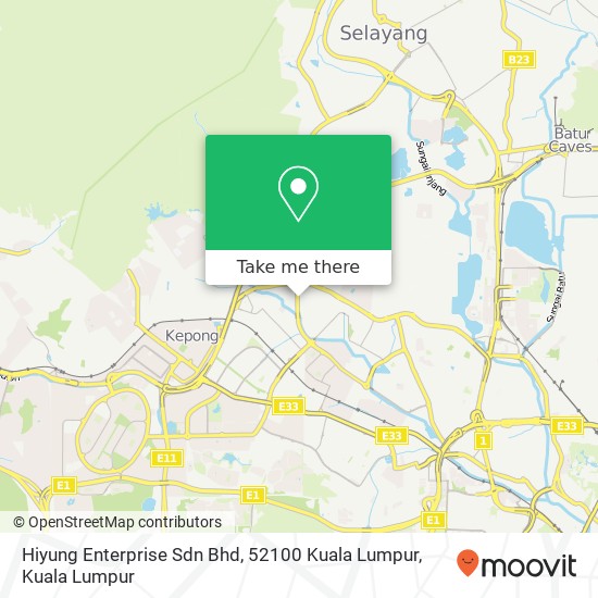 Peta Hiyung Enterprise Sdn Bhd, 52100 Kuala Lumpur