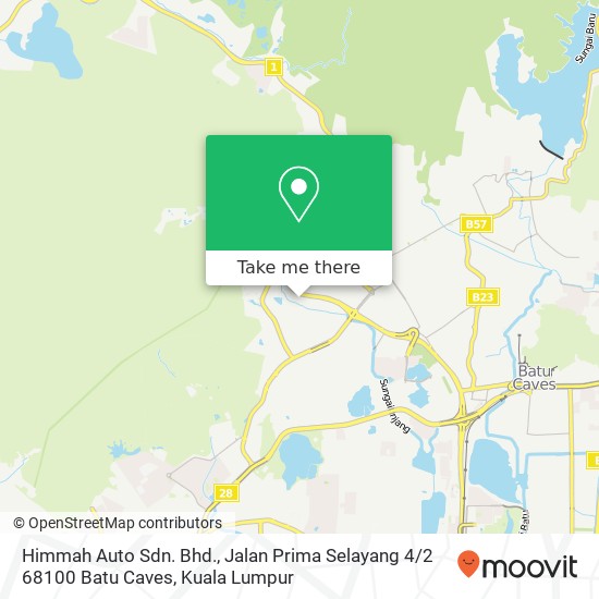 Himmah Auto Sdn. Bhd., Jalan Prima Selayang 4 / 2 68100 Batu Caves map